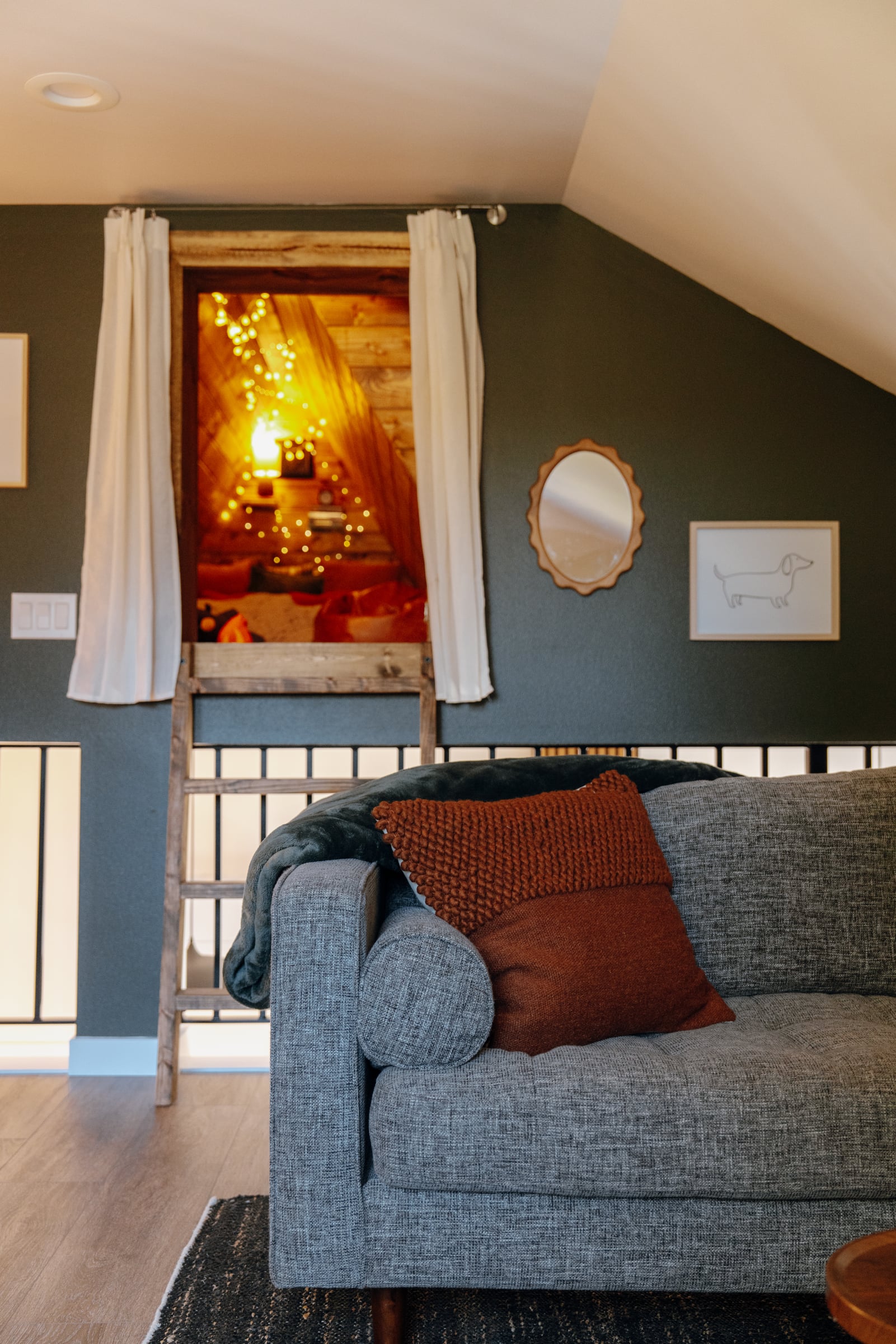 Secret attic hideaway